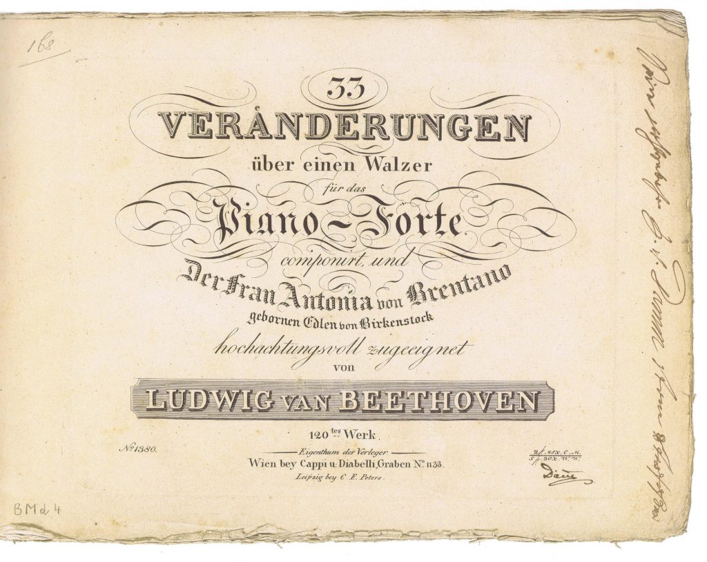 Titelblatt der Originalausgabe 1823